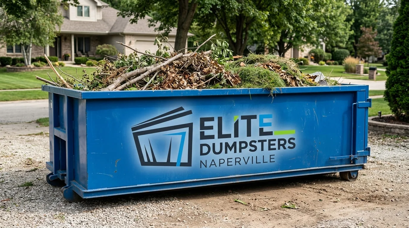 Yard Waste Dumpster Rental Naperville IL