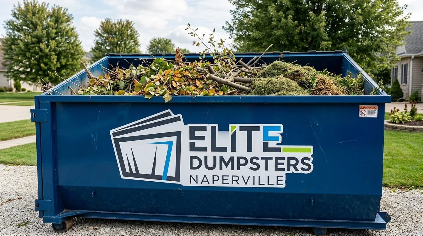 Yard Waste Dumpster Rental Naperville